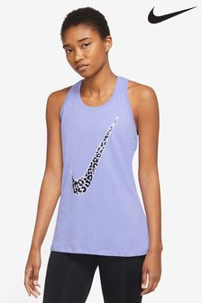 Nike Lilac Animal Print Dri-FIT Training Vest (T57457) | €17.50