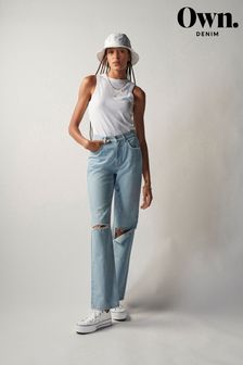Own jaren 90 jeans met rechte pijpen (T57808) | €21