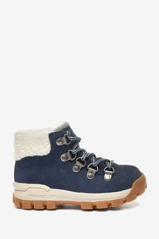 Navy Blue Thermal Thinsulate™ Lined Hiker Boots (T58101) | €47 - €57