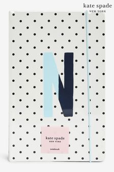 kate spade new york White Initial Take Note Sparks Of Joy Large Notebook - N (T58124) | €23.50