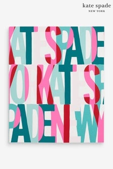 kate spade new york White Layered Logo Concealed Spiral Notebook (T58130) | €17.50