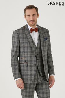 Skopes Tatton Grey Tailored Fit Suit (T58243) | $181