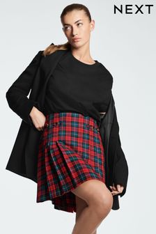 Mini Pleated Kilt Skirt