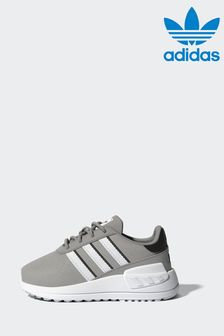 Adidas Originals Infant La Grey Trainer Lite Elastic Lace Trainers (T58868) | 38 €