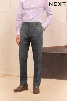 Grey Check Suit: Trousers (T59137) | €30