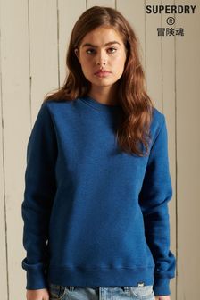 Superdry Blue Organic Cotton Vintage Logo Crew Sweatshirt (T59139) | 54 €