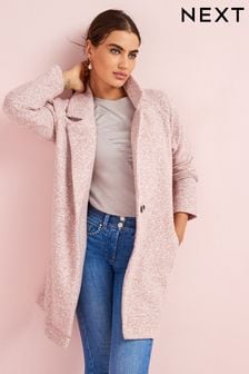 Розовый - Пальто-кардиган (T59200) | €36