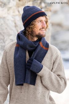 Celtic & Co. Mens Lambswool Chevron Scarf (T59233) | $84