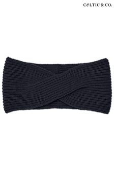 Черная кашемировая повязка на голову Celtic & Co. (T59236) | €86