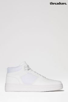 أبيض - حذاء رياضي عالي مجزأ من Threadbare (T59454) | 268 ر.س
