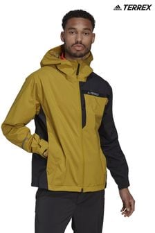 Dwukolorowa kurtka przeciwdeszczowa Adidas Terrex Rain.rdy 2.5 (T59614) | 370 zł