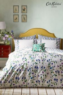 Cath Kidston Violet Purple Sweet Pea Duvet Cover and Pillowcase Set (T59873) | ₪ 210 - ₪ 396