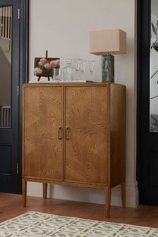 Nina Campbell Dark Oak Tedworth Bar Cabinet (T60023) | €1,133