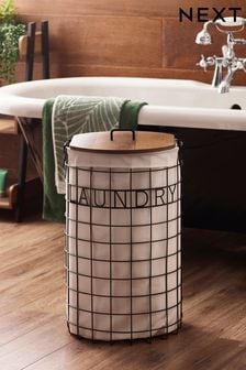 Natural Bronx Laundry Basket (T60060) | €59