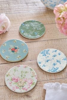 Shabby Chic by Rachel Ashwell® Set of 4 Multi Floral Fine China Coasters (T60089) | €24.50