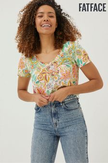Fatface Maggie Paradise T-Shirt mit Blumenprint (T60277) | 23 €