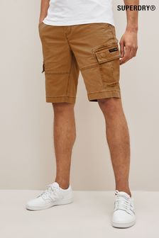 Superdry Brown Superdry Vintage Core Cargo Shorts (T60401) | $62