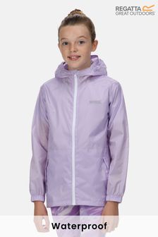 Regatta Kids Pack It Waterproof & Breathable Puddle Jacket (T60436) | KRW37,800
