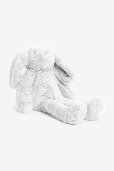 Grey Bunny Plush Baby Toy (T60682) | €17