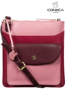 Conkca Lauryn Leather Cross-Body Bag (T60807) | kr584