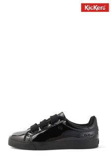 Kickers Black Tovni Ribbon Lace Trainers (T61095) | €39