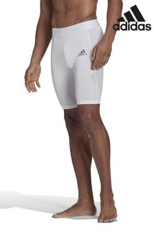 adidas White Techfit Adult Short Tights (T61237) | 14 €