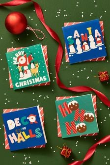 20 Pack Red Santa Christmas Cards (T62274) | €8