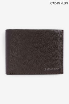 Portefeuille deux volets marron Calvin Klein Warmth (T62316) | €56