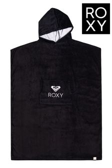 פונצ'ו גלישה של Roxy בצבע שחור (T62333) | ‏210 ₪