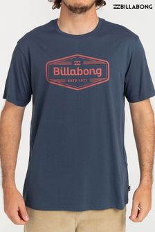 חולצת טי ג'ינס כחולה עם שרוול קצר של Billabong Clothing (T62427) | ‏93 ₪