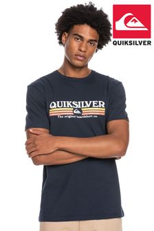 Quiksilver Mens Blue Short Sleeve T-Shirt (T62503) | €34