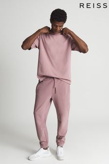 Reiss Dust Pink Ali Oversized Garment Dye Joggers (T62509) | 105 €