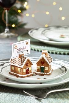 Gingerbread Gingerbread Set of 2 Name Card Holders (T62728) | kr105