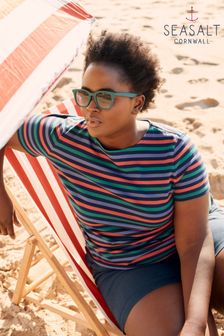 Seasalt Cornwall Sailor Black T-Shirt (T62866) | 42 €