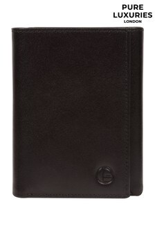 Czarny - Skórzany portfel Pure Luxuries London Armstrong (T63132) | 210 zł