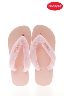 Havaianas Pink Home Fluffy Top