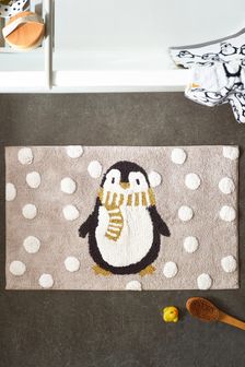 Tapis de bain à motif pingouins (T64907) | €17