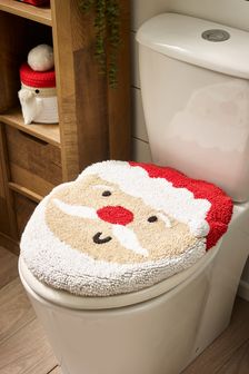 Red Santa Toilet Seat Cover (T64912) | $24