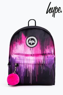 Hype. Rucksack mit Farbspritzer-Motiv, Pink (T64929) | 47 €