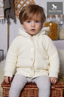 Haină pentru bebeluși cu căptușeală plușată și Bebeluși cu ciucuri The Little Tailor Pixie (T65275) | 214 LEI
