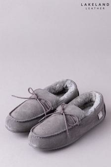 Lakeland Leather Mens Sheepskin Moccasin Slippers (T65296) | OMR36