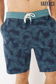 FatFace Blue Camber Leaf Print Swim Shorts (T65516) | 53 €