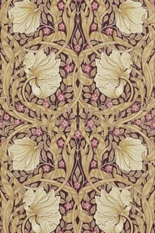 Morris & Co. Pink Pimpernel 10.05M Wallpaper (T65522) | €201