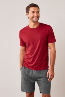 Red Jersey Short Pyjama Set (T65825) | 574 UAH