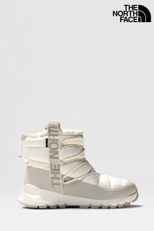The North Face Damen Thermoball Stiefel zum Schnüren, Weiß (T66057) | 155 €