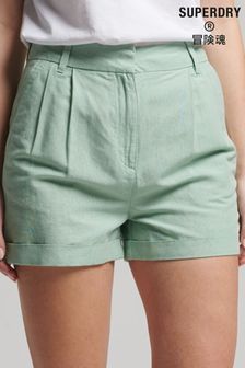 Superdry Blue Studios Linen Shorts (T67122) | HK$796