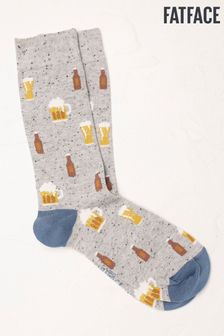 FatFace Grey Beer Socks (T67196) | 2,960 Ft