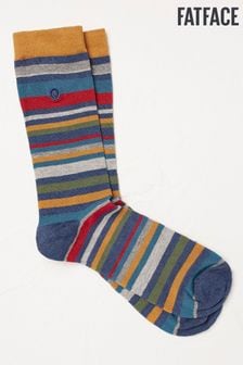 FatFace Grey Multi Stripe Socks (T67197) | €7
