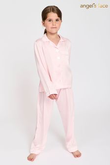 Angels Face Satin Aretha Long Sleeve Pyjama (T67844) | ₪ 303