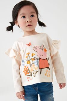 Majica s kratkimi rokavi Peppa Pig (3 mesecev–6 let) (T67851) | €10 - €12